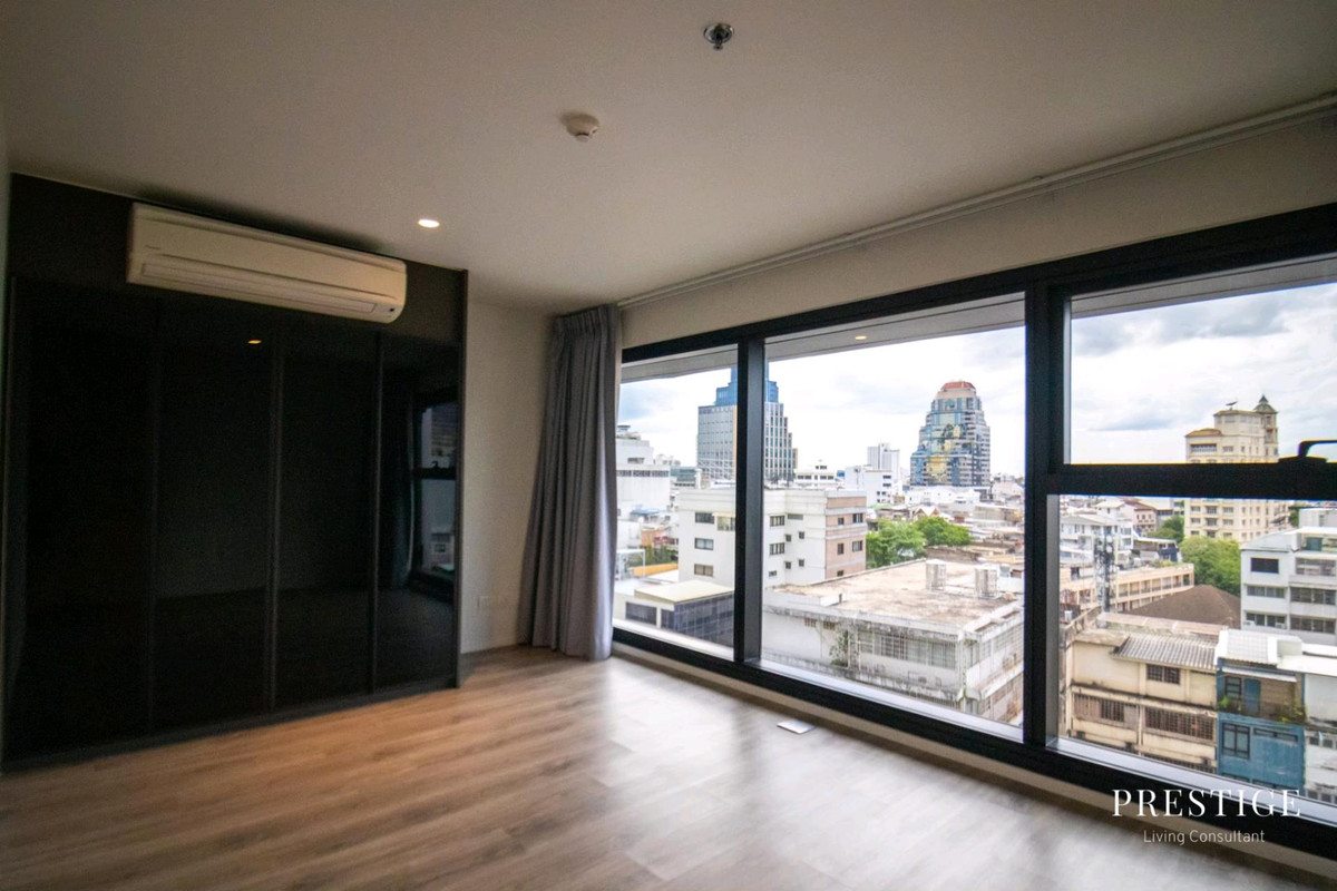 ให้เช่าคอนโดสีลม ศาลาแดง บางรัก : 📌For RENT เช่า | The Lofts Silom  2BR (71 sqm) Special unit with Private Garden 68,000 THB/month