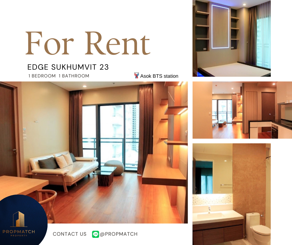 ให้เช่าคอนโดสุขุมวิท อโศก ทองหล่อ : 🏙️ ทุบราคา!! ถูกที่สุดในโครงการ | Bright Sukhumvit 24 (1 ห้องนอน 86 ตรม.) เพียงเดือนละ 50,000 บาท , Tel.0981315848 @propmatch