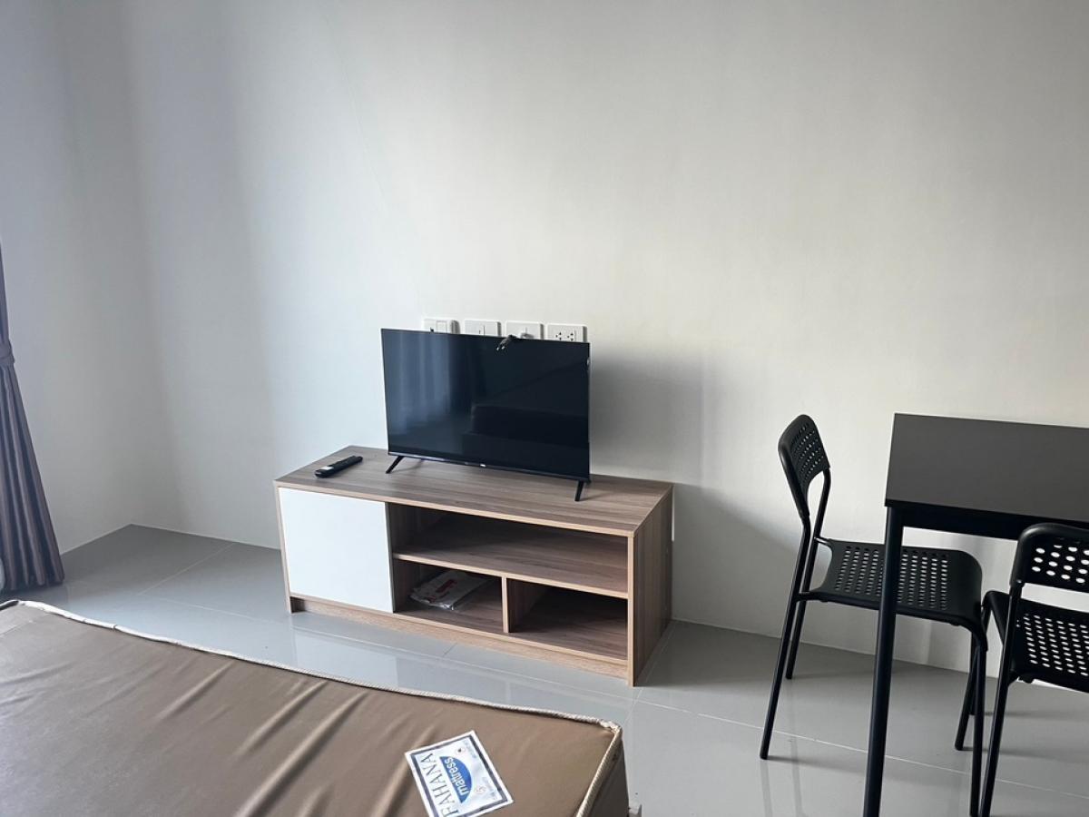 For RentCondoPattanakan, Srinakarin : Condo for rent Asgarn Place Srinakarin, the room on the 2nd floor, size 26.31 sqm, near Tesco Lotus Phatthanakan 10min walk to  BTS huamak