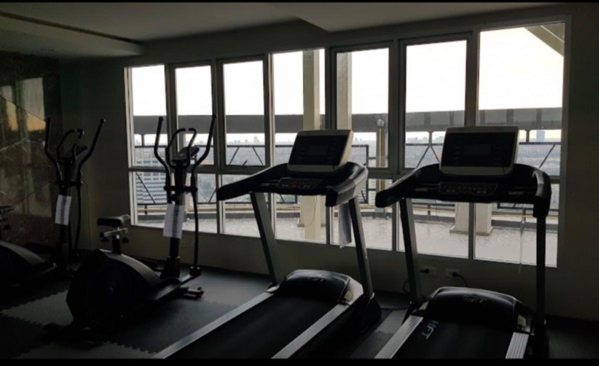 For RentCondoPattanakan, Srinakarin : Condo for rent Asgarn Place Srinakarin, the room on the 2nd floor, size 26.31 sqm, near Tesco Lotus Phatthanakan 10min walk to  BTS huamak