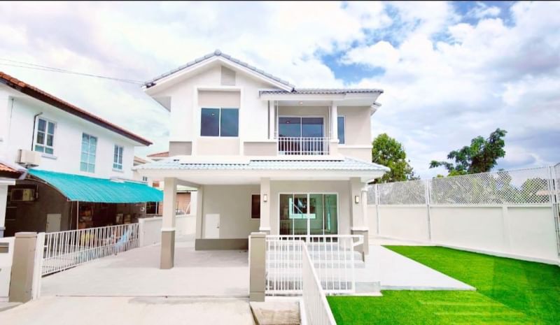 ขายบ้านมีนบุรี-ร่มเกล้า : บ้าน 3 นอน รีโนเวทใหม่ ชัยพฤกษ์1📍ติวานนท์-ราชพฤกษ์🔰 เนื้อที่ 69.4 ตร.ว