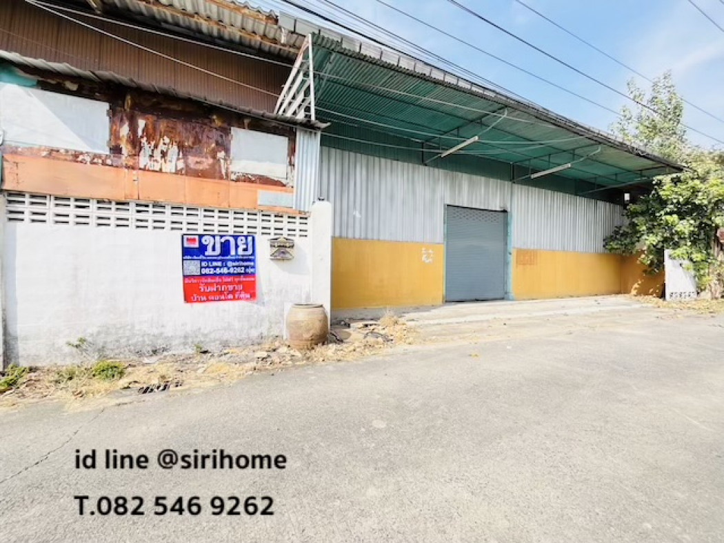 For SaleWarehouseSeri Thai, Ramkhamhaeng Nida : Warehouse for sale, Nawamin 85, size 178 sq m., 600 sq m., enter Soi Nawamin 85 only 3 minutes, 5 minutes from Pho Kaew Intersection.