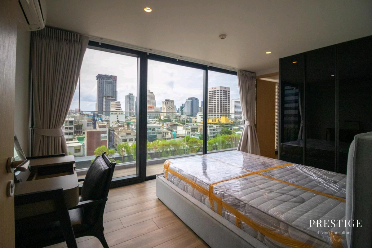 ให้เช่าคอนโดสีลม ศาลาแดง บางรัก : 📌For RENT เช่า | The Lofts Silom  2BR (71 sqm) Special unit with Private Garden 68,000 THB/month