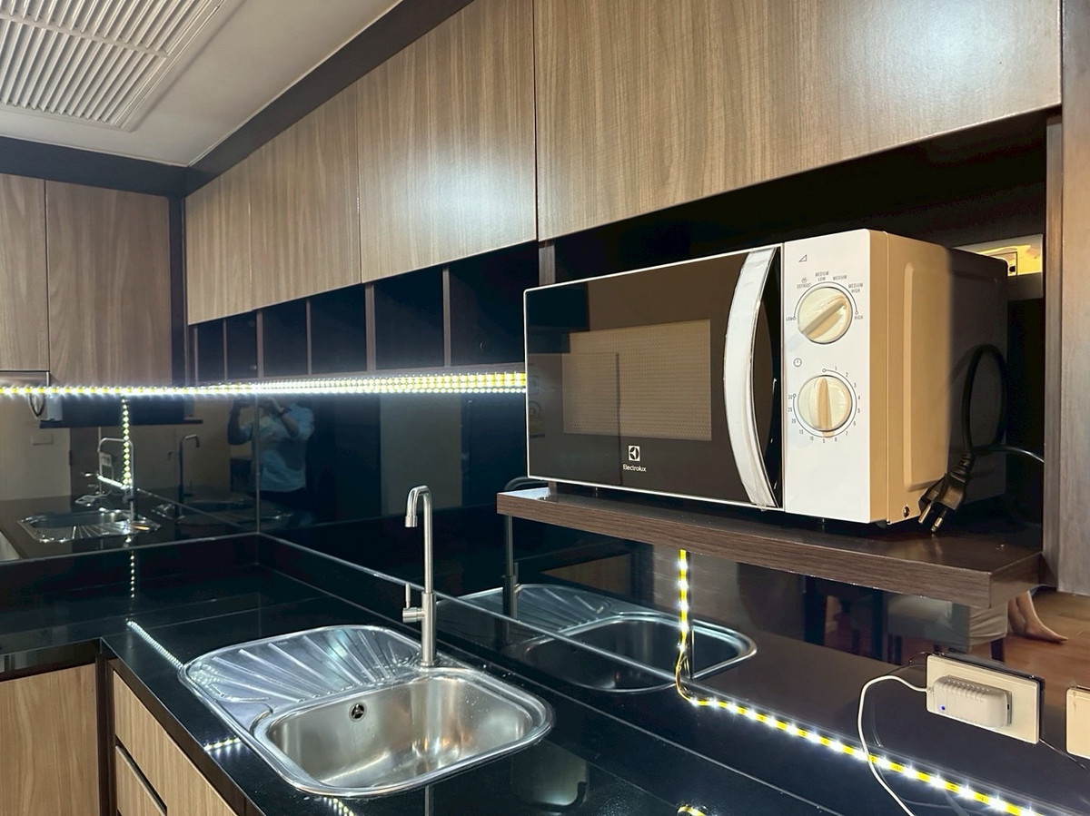 For RentCondoWitthayu, Chidlom, Langsuan, Ploenchit : For rent: Focus condo, Ploenchit, 1 bedroom, 2nd floor, 23,000 baht/month