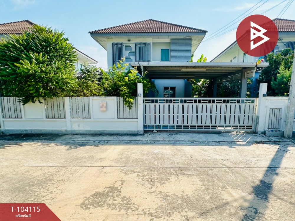 For SaleHouseSamut Songkhram : Single house for sale, Montri Villa Village, Ban Prok, Samut Songkhram