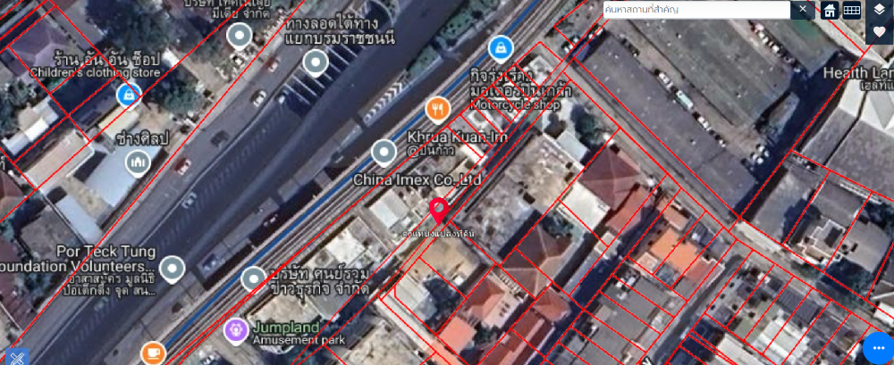 For SaleLandPinklao, Charansanitwong : Land in the city center on Charansanitwong 38 , cheap price