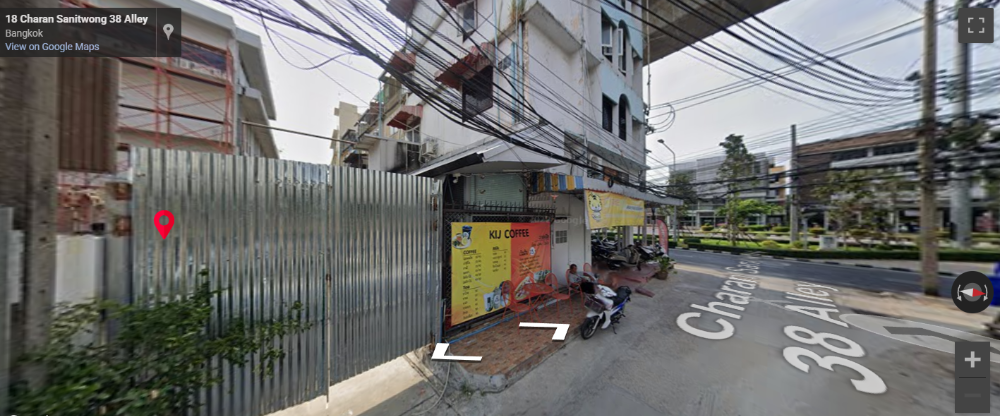 For SaleLandPinklao, Charansanitwong : Land in the city center on Charansanitwong 38 , cheap price