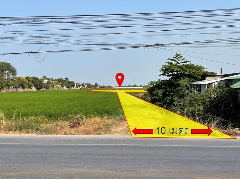 For SaleLandPathum Thani,Rangsit, Thammasat : Vacant land 39-2-47 rai, Lam Luk Ka, Khlong 8, purple area, suitable for a factory, Lam Luk Ka District, Pathum Thani Province