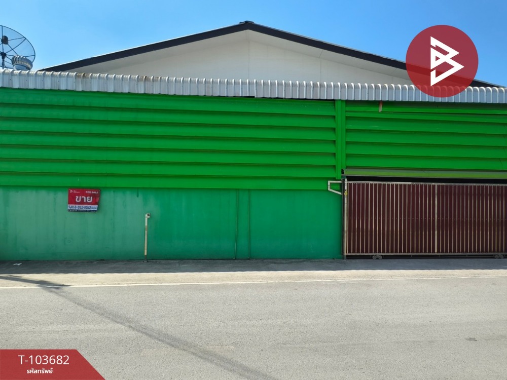 For SaleHouseMahachai Samut Sakhon : Single house for sale with building, area 1 ngan 32 sq m, Krathum Baen, Samut Sakhon