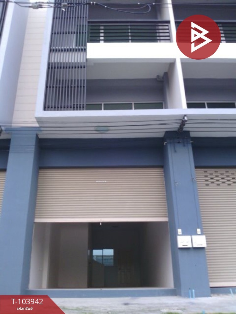 For SaleShop HousePathum Thani,Rangsit, Thammasat : Commercial building for sale, 3 floors, area 16 square wah, Khlong Luang, Pathum Thani