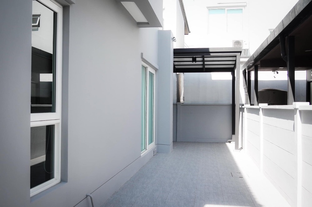 For RentSamut Prakan,Samrong : K-6179 For rent! Grand Pleno Mega Bangna semi-detached house, ready to move in, near Mega Bangna