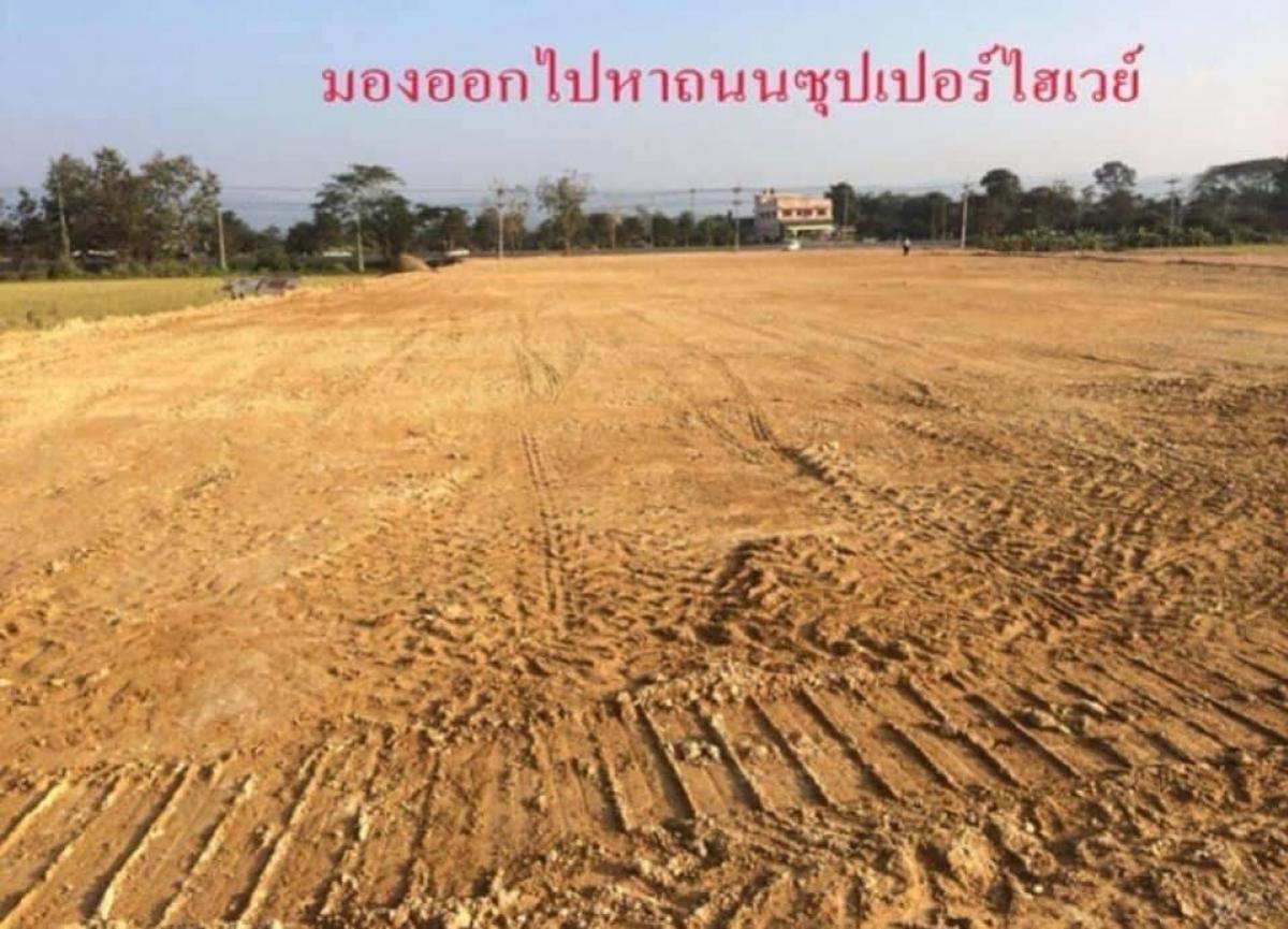 For RentLandChiang Rai : Land for rent on the main road in Chiang Rai, Sam Ngan