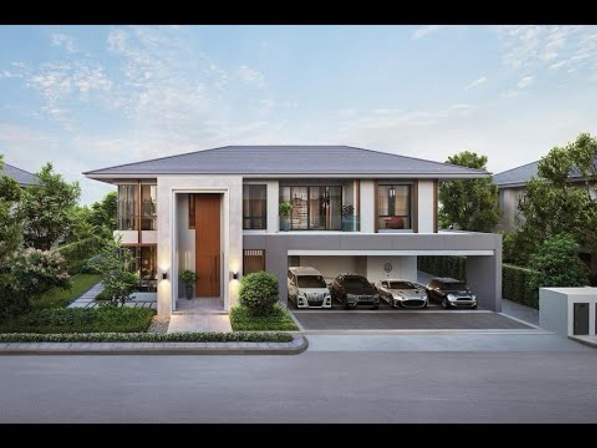 For SaleHousePhutthamonthon, Salaya : 🌟🏠Srin Ratchaphruek-Sai 1 - 2-storey detached house, 440 sq m., special price 📲 064-7944263 (Khun Nam)