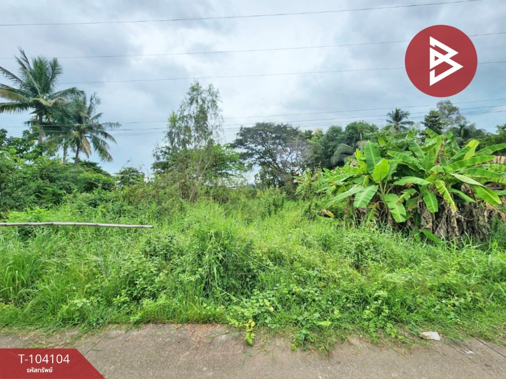For SaleLandPhitsanulok : Beautiful land plot for sale, area 1 rai 2 ngan, Ban Pa, Phitsanulok, good atmosphere, near community area