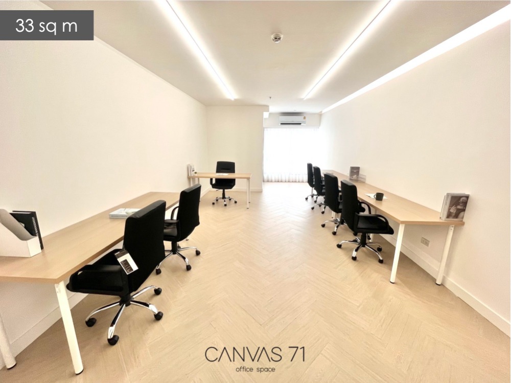 For RentOfficeSukhumvit, Asoke, Thonglor : Office for rent, name CANVAS 71