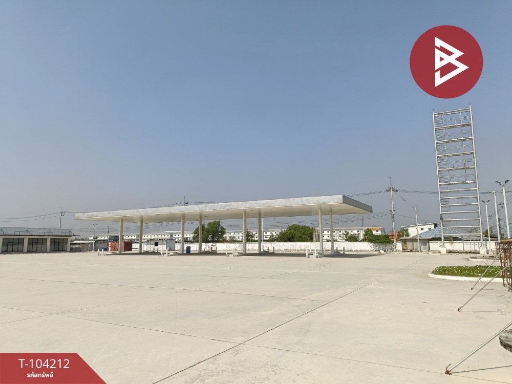 For SaleLandPathum Thani,Rangsit, Thammasat : Land for sale with buildings and shophouses, area 3 rai 3 ngan 28.8 sq m, Khlong Luang, Pathum Thani