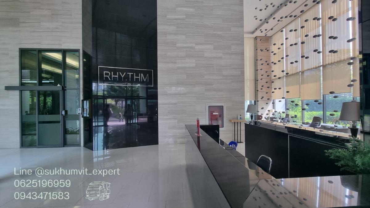 For SaleCondoSukhumvit, Asoke, Thonglor : Condo for sale: Rhythm Sukhumvit 42, price 13.9 million baht, cheapest in the project, 2 bedrooms, 2 bathrooms
