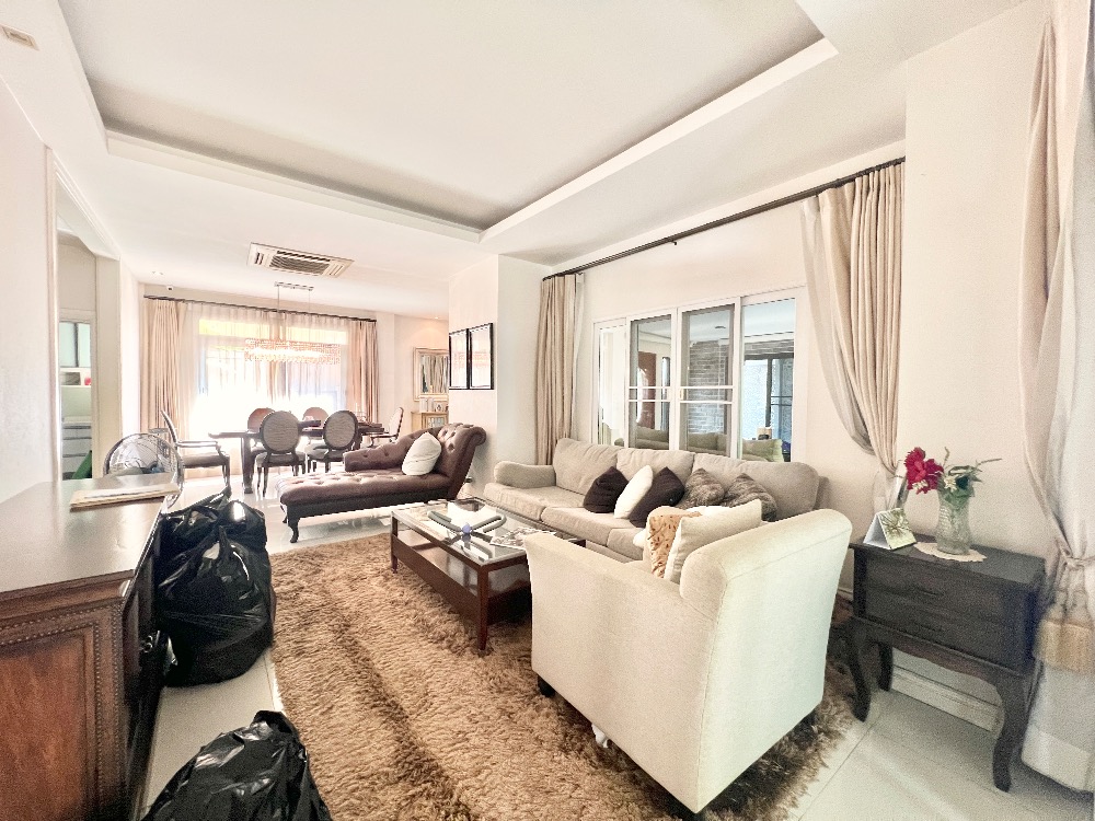 For SaleHouseChaengwatana, Muangthong : House for sale, Setthasiri Prachachuen Residence 5 (92 sq m), 4 bedrooms, corner house, near Dhurakij Pundit University, The Mall Ngamwongwan