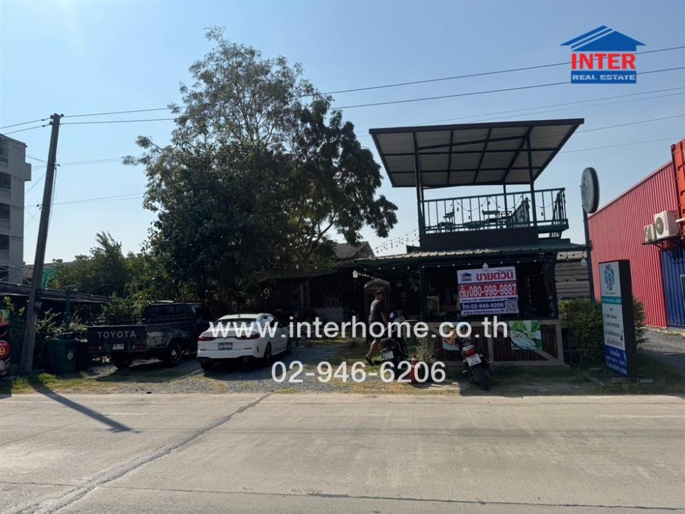 For SaleLandPathum Thani,Rangsit, Thammasat : Vacant land 119 sq.w. Vacant land with restaurant, Soi Than Thong 69, Lam Luk Ka Road, Sai Mai Road, Lam Luk Ka, Pathum Thani