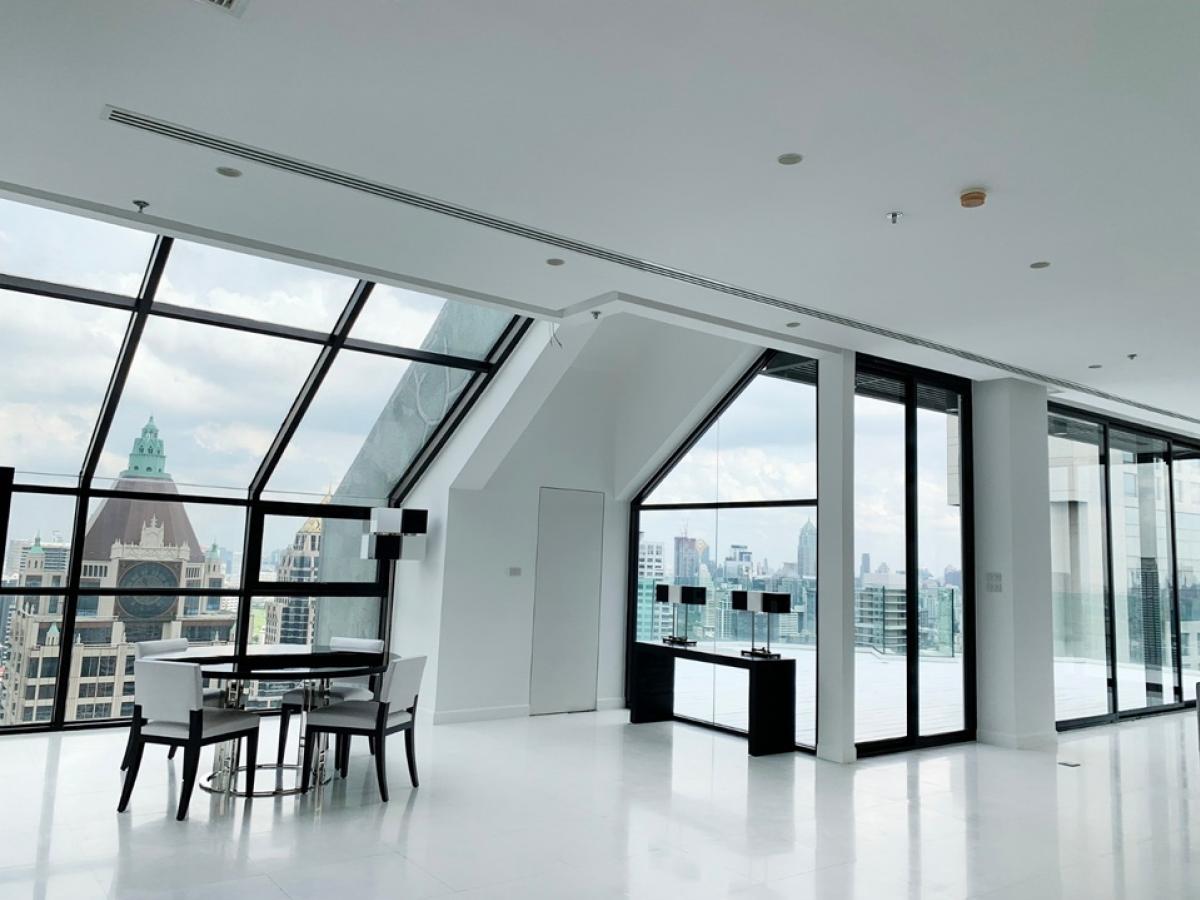 ขายคอนโดสาทร นราธิวาส : ขาย Duplex Penthouse ขนาด 507 ตร.ม พร้อมระเบียงใหญ่ 100 ตร.ม ใกล้สวนลุมพินี โซนสาทร