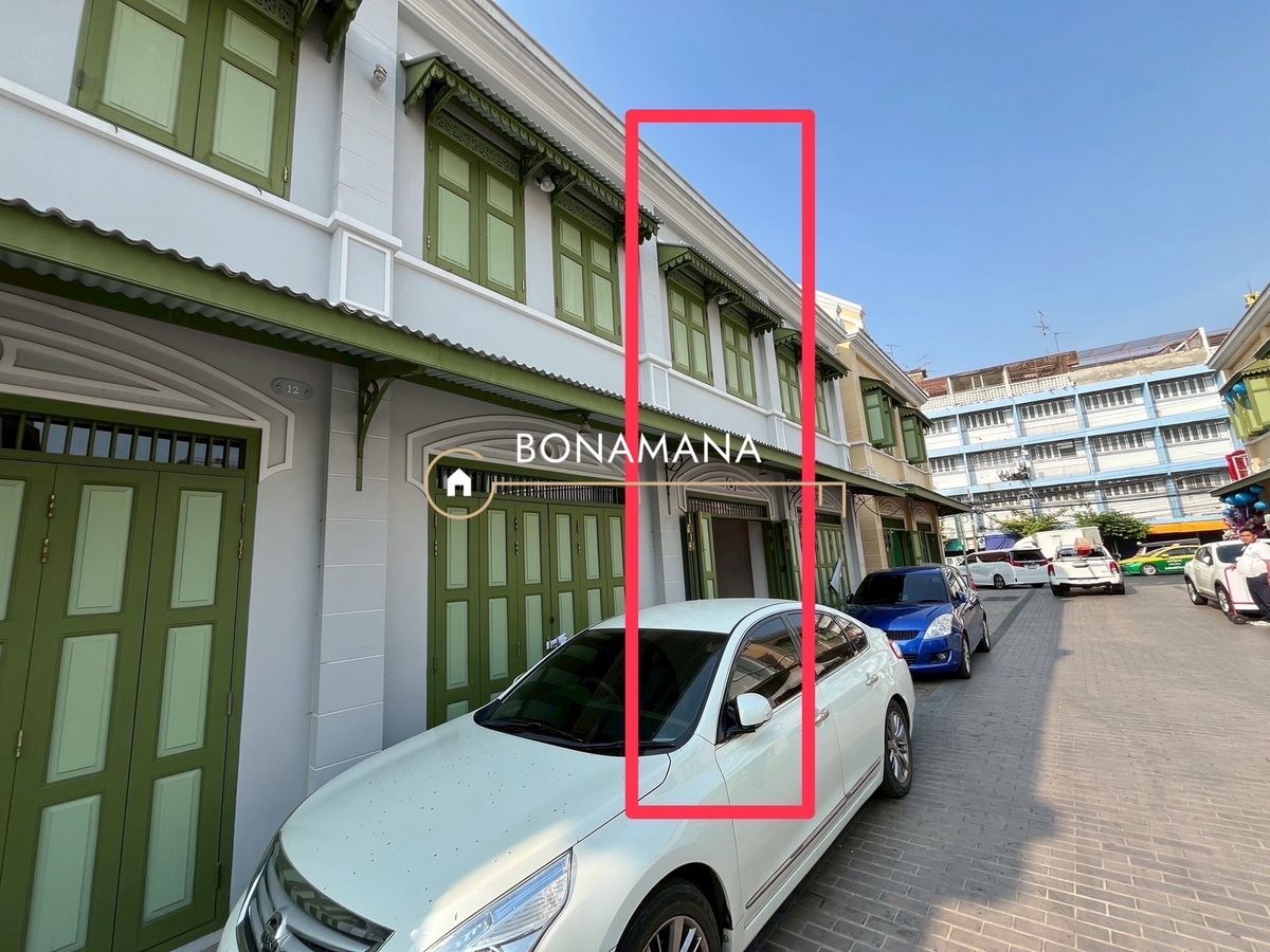 For RentShop HouseYaowarat, Banglamphu : For rent, 2 commercial buildings, Yaowarat-Sampeng (MRT Sam Yot 700m)