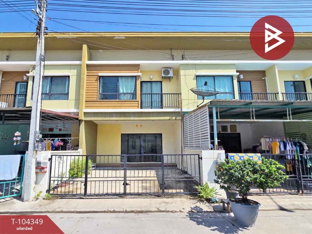 For SaleHouseMahachai Samut Sakhon : Townhouse for sale, Pruksa Village 6, Rama 2-Bang Khun Thian Beach, Samut Sakhon