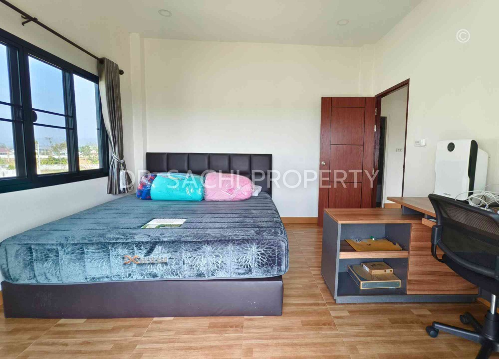 ขายบ้านเชียงราย : ขาย/เช่า บ้านเดี่ยวพร้อมอยู่ 2 ชั้น ใกล้วัดร่องขุ่น 106.6 ตรว. บรรยากาศดี วิวสวย