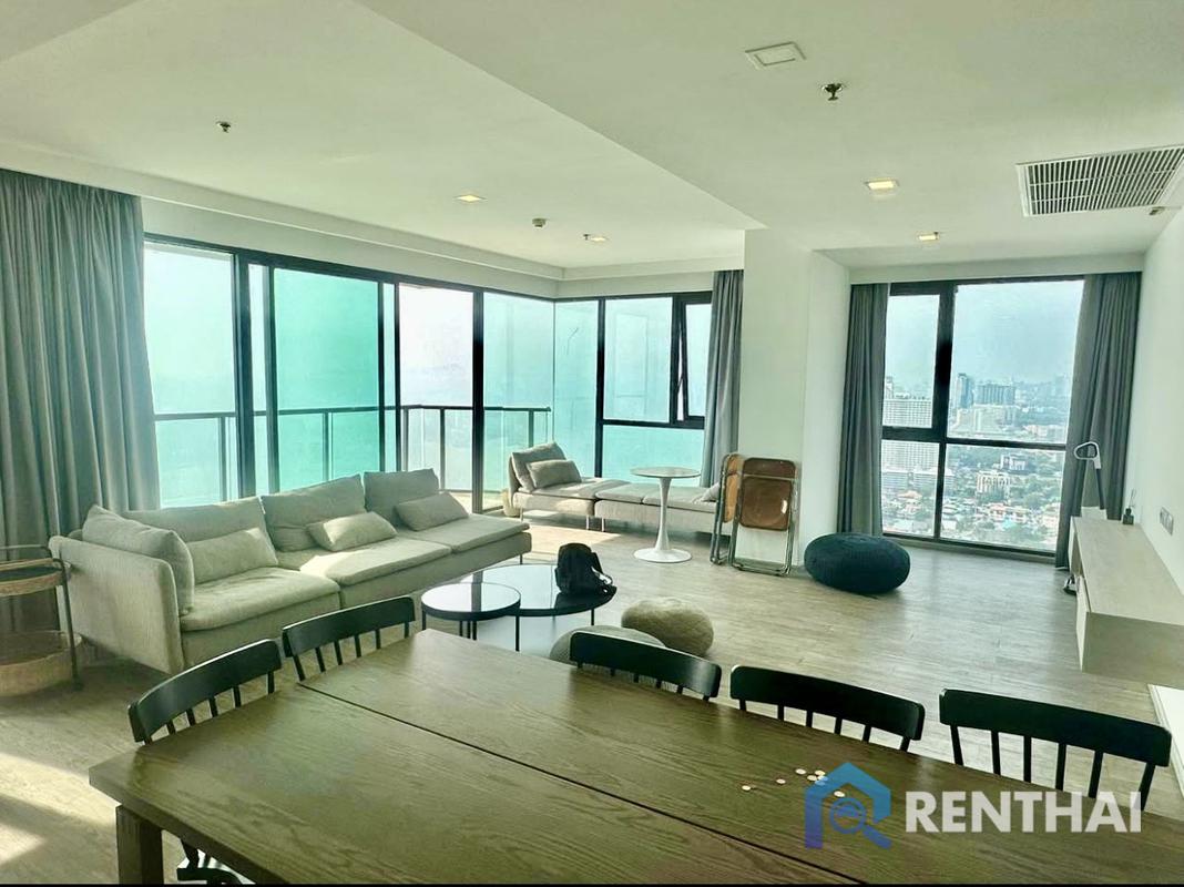 For SaleCondoPattaya, Bangsaen, Chonburi : Luxurious 3bed Aeras Condo in Pattaya; Fully Furnished, Gym, Pools, Security- 19.500.000 Thb