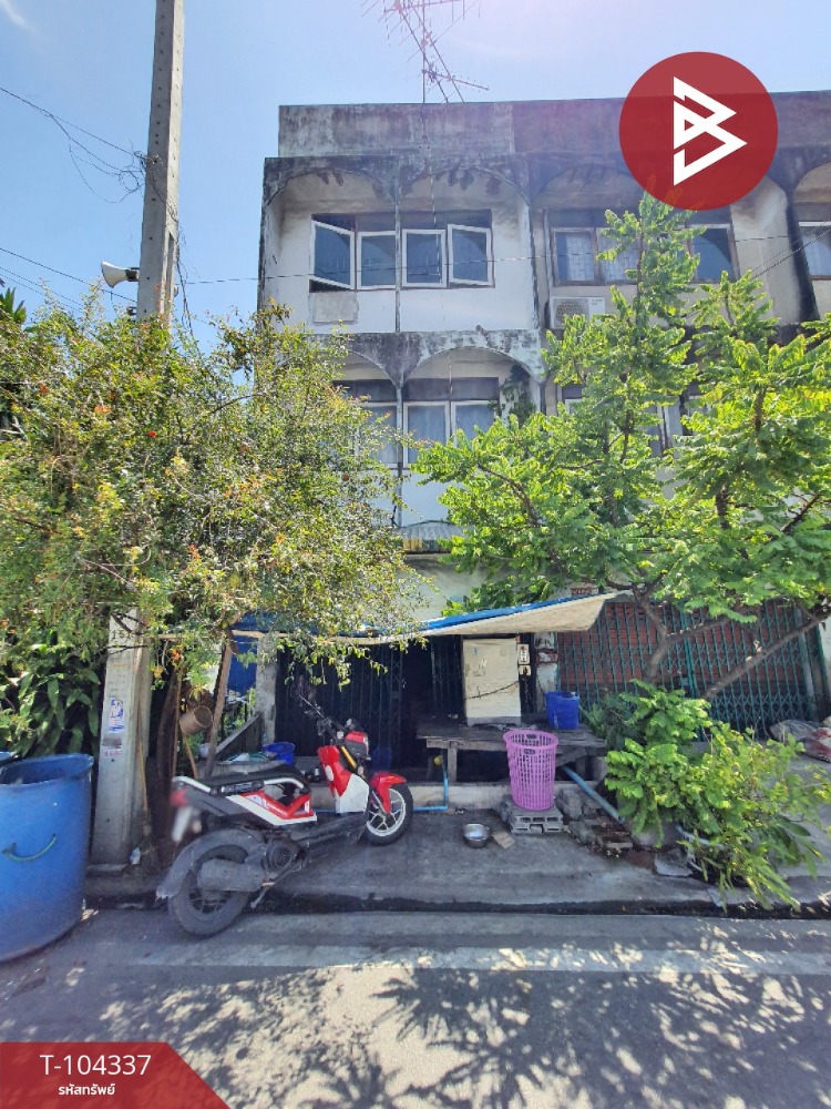 For SaleShop HouseSamut Prakan,Samrong : Commercial building for sale, 3 floors, area 17 sq m, Phra Samut Chedi, Samut Prakan