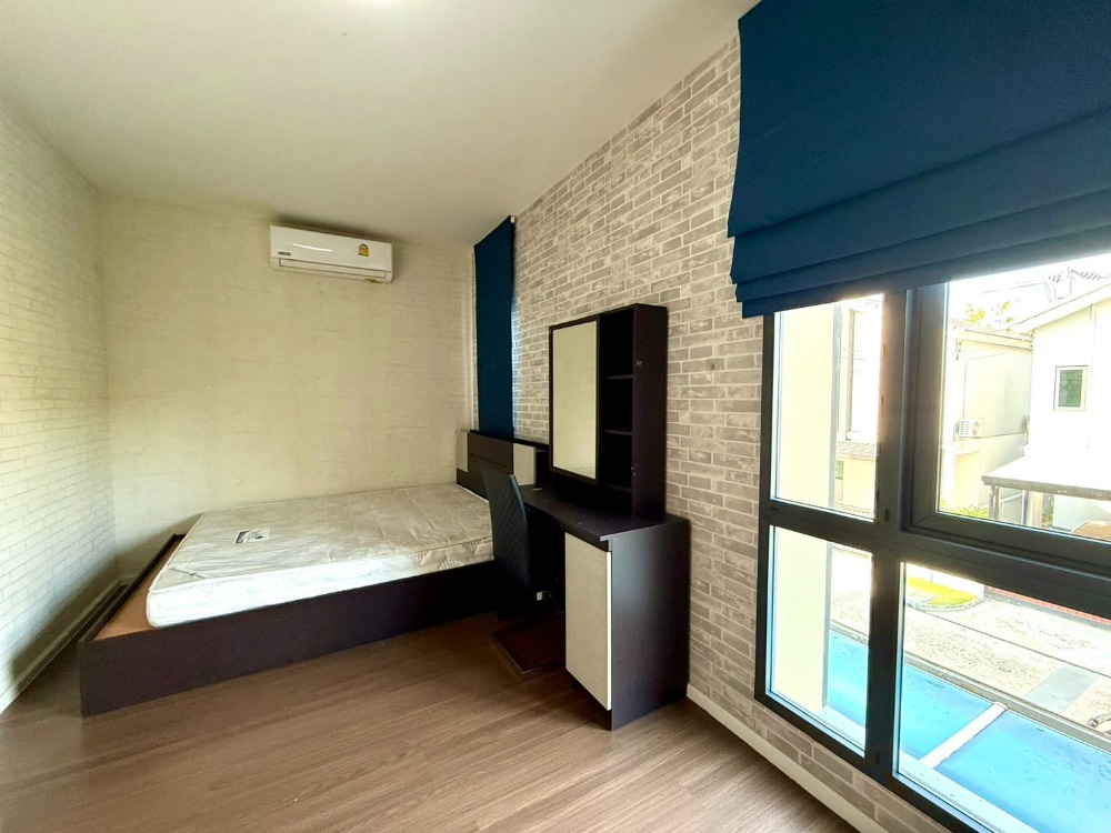 For RentBangna, Bearing, Lasalle : For rent: semi-detached house, corner unit, new, fully furnished, Sense Bangna - Suvanabhumi Soi Kingkaew 29