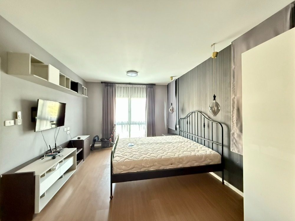 For RentBangna, Bearing, Lasalle : For rent: semi-detached house, corner unit, new, fully furnished, Sense Bangna - Suvanabhumi Soi Kingkaew 29