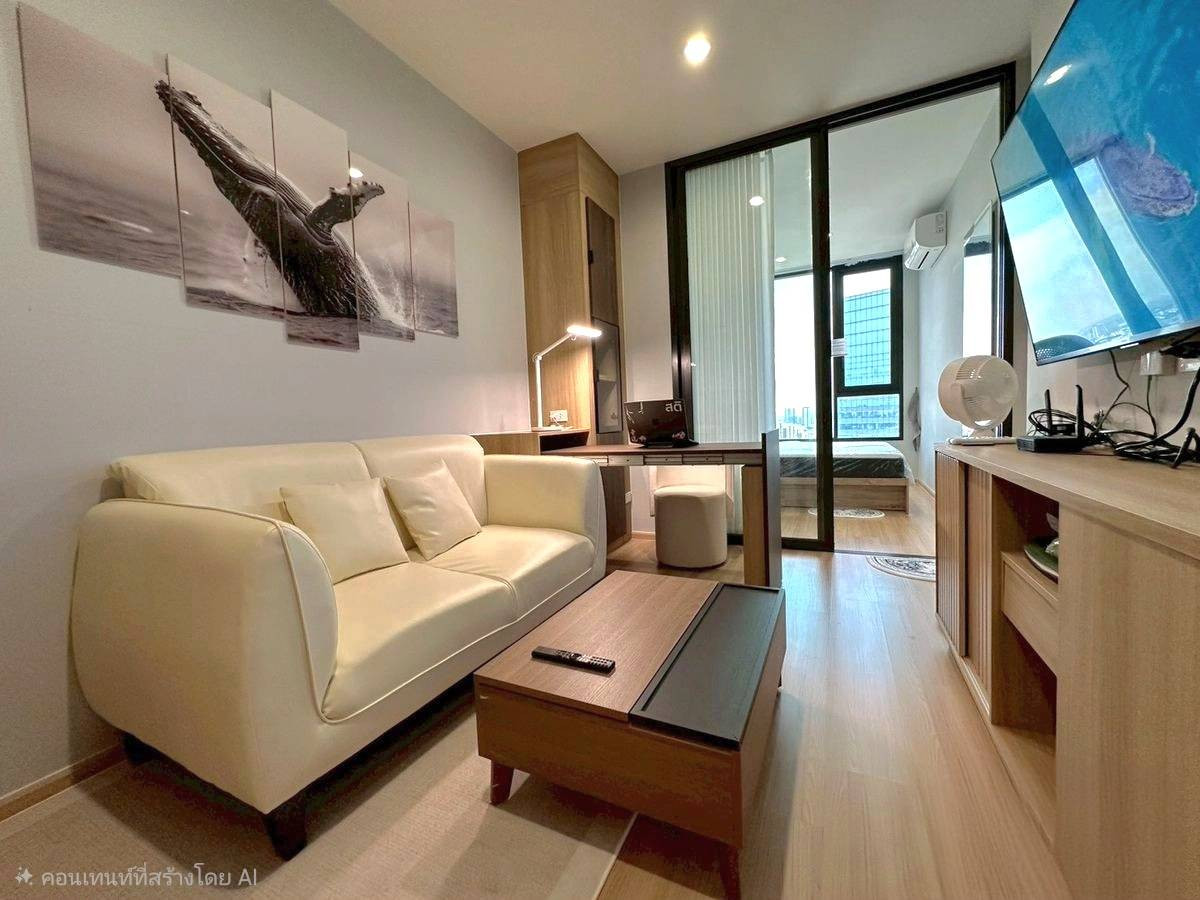 ให้เช่าคอนโดอ่อนนุช อุดมสุข : ใกล้ BTS ปุณณวิถีเพียง 450 เมตร ชั้นสูง วิวดี