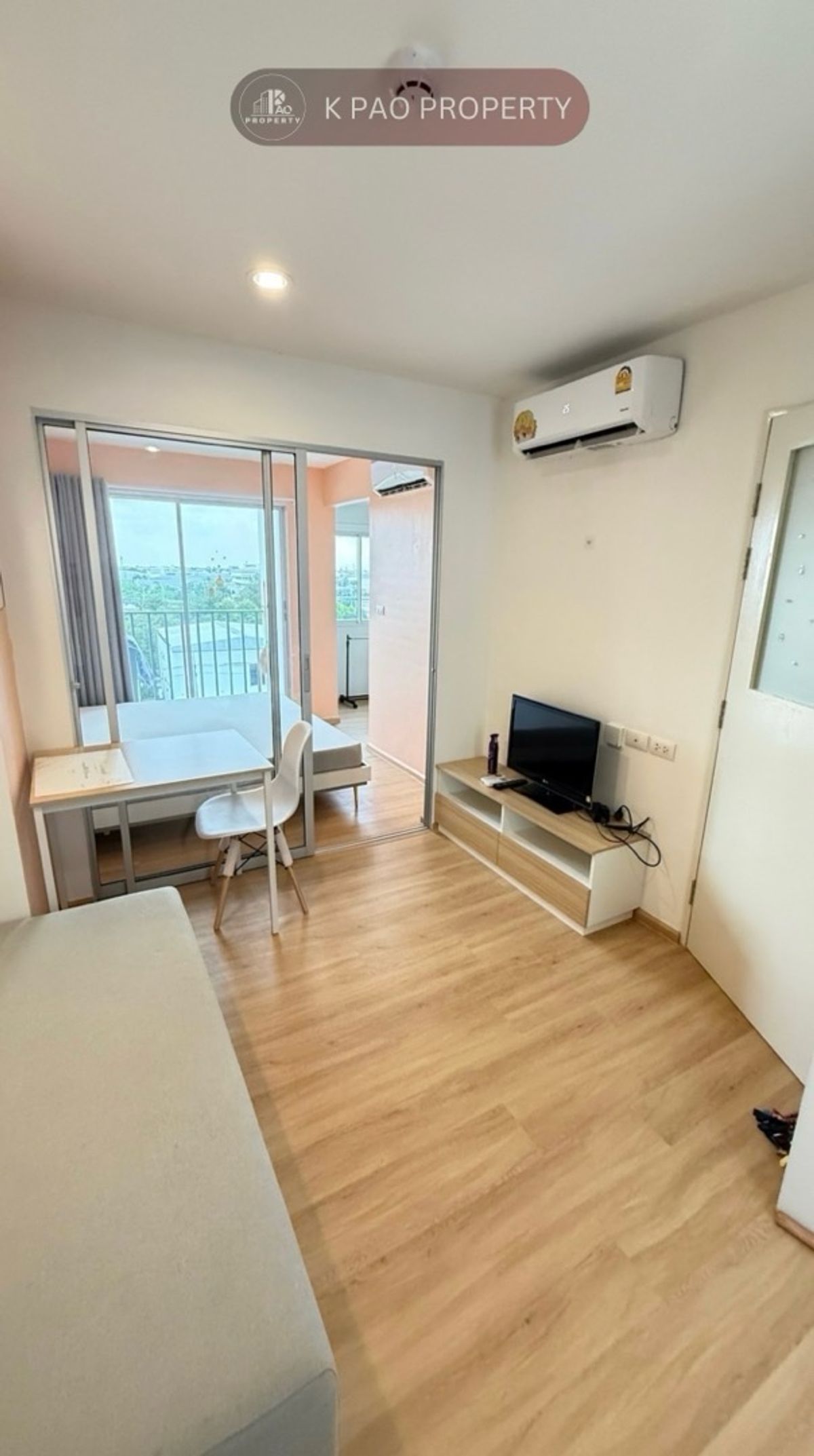 For RentCondoLadkrabang, Suwannaphum Airport : Condo for rent Celebrate the city-Lat Krabang to 1 Bedroom Plus ready to stay | K PAO Property