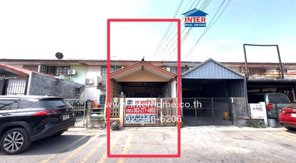 For SaleTownhomeNawamin, Ramindra : 2-storey townhouse, 20 sq m, Kaosaenha Village, Sai Mai 23, near BTS Kapo Station, Soi Sai Mai 23, Phahonyothin Road, Sai Mai District, Bangkok