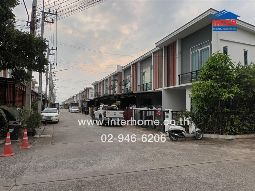 ขายทาวน์โฮมปทุมธานี รังสิต ธรรมศาสตร์ : ทาวน์โฮม 2 ชั้น 24.3 ตร.ว. หมู่บ้านพฤกษา119 รังสิต-คลอง2 ถนนรังสิต-นครนายก ถนนเลียบคลองสอง คลองหลวง ปทุมธานี