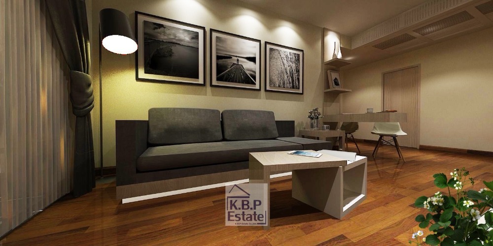 For SaleCondoSathorn, Narathiwat : Condo for sale Supalai Lite Sathorn-Charoen Rat Area 91.07 Sqm. Well decorated Type 2 bedrooms, 2 bathrooms, fixed parking space