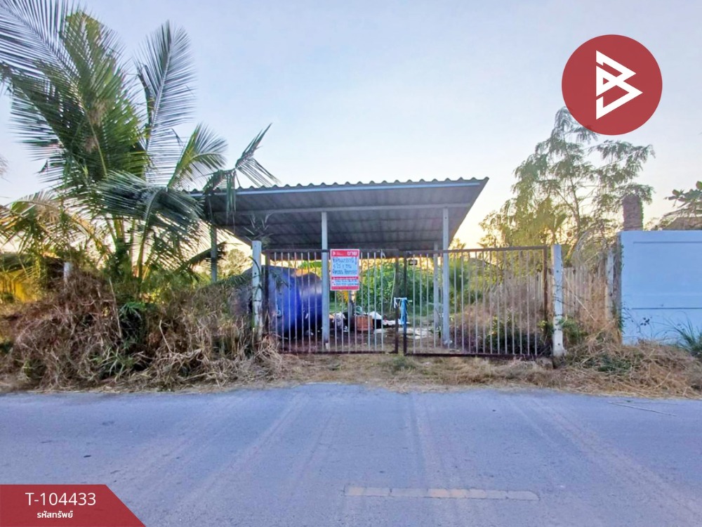 For SaleLandSamut Songkhram : Land for sale, area 5 rai 1 ngan, Lat Yai, Samut Songkhram, next to asphalt road