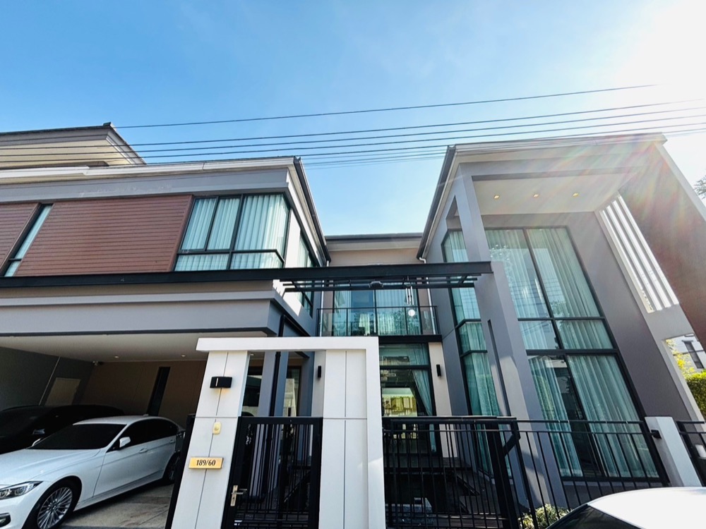 ขายบ้านพระราม 5 ราชพฤกษ์ บางกรวย : ขายเท่าทุน!!! บ้านเดี่ยวเพดานสูง Double Space แต่งสวยมาก ธนาฮาบิแทต ปิ่นเกล้า-สิรินทร House for sale Thana Habitat Pinklao-Sirindhorn