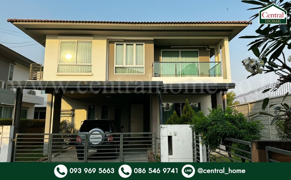 ขายบ้านปทุมธานี รังสิต ธรรมศาสตร์ : บ้านเดี่ยว ฮาบิเทีย บอนด์ ราชพฤกษ์ 345