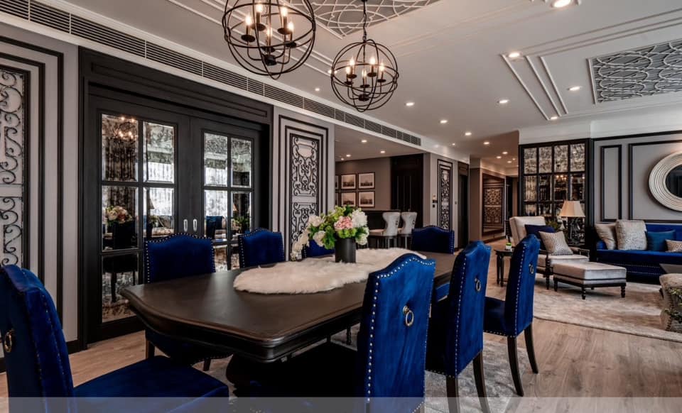 For RentCondoWitthayu, Chidlom, Langsuan, Ploenchit : Condo The Park Chidlom, beautiful room, fully furnished, ready to rent