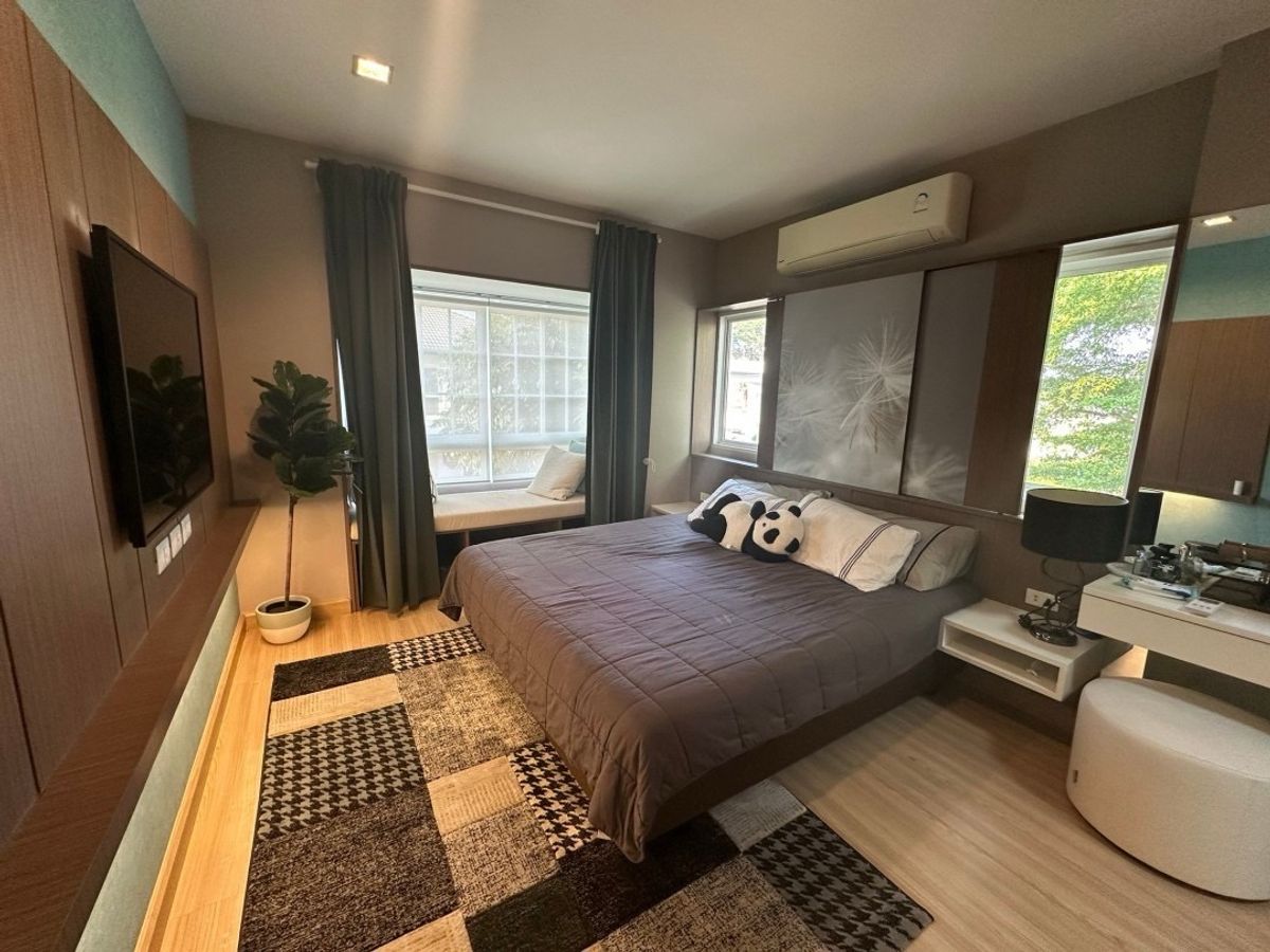 ให้เช่าบ้านสมุทรปราการ สำโรง : ให้เช่าบ้าน โครงการเทรนดี้ ธารา บางนา