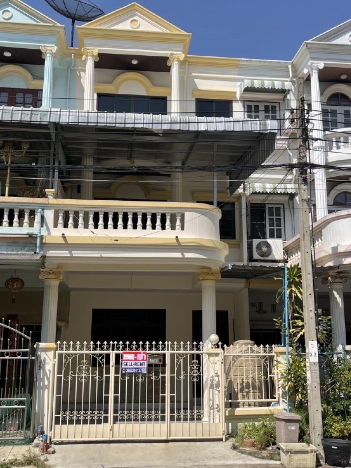 For RentTownhomeEakachai, Bang Bon : Townhouse for rent, Dao Khanong Town Place, Chom Thong, Bangkok Project: Dao Khanong Town Place, Chom Thong