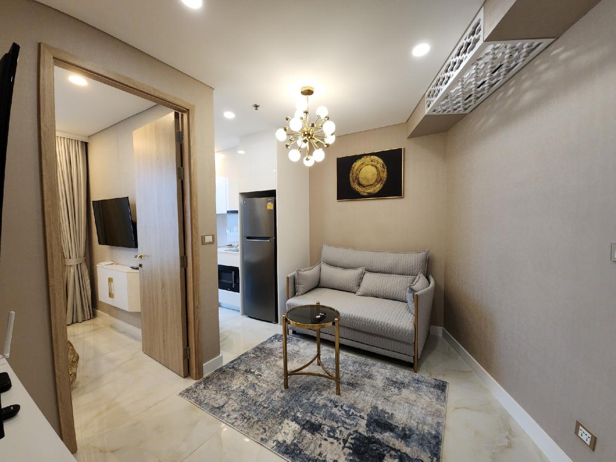 For RentCondoPattaya, Bangsaen, Chonburi : Copacabana Jomtien for rent 22,000/month including True High Speed wifi/  1 bedroom 29 sq m. Fully Furnished  24th floor Seaview Building D Ready to move in