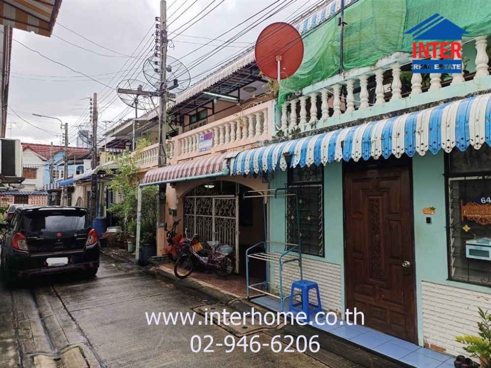 ขายทาวน์โฮมนนทบุรี บางใหญ่ บางบัวทอง : ทาวน์เฮ้าส์ 2 ชั้น 24.4 ตร.ว. หมู่บ้านทรัพย์สมบูรณ์ ใกล้สำนักงานสลากกินแบ่งรัฐบาล ซอยสนามบินน้ำ46 ถนนติวานนท์ เมืองนนทบุรี นนทบุรี