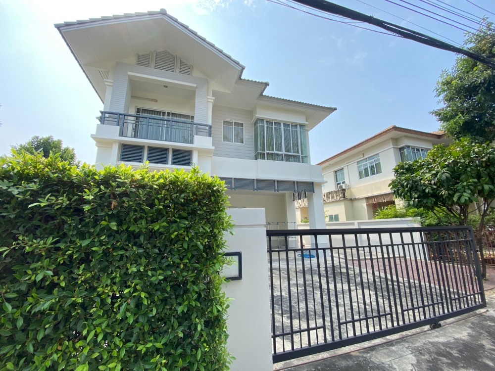 ขายบ้าน : ปรับลดราคา กว่า 1.1 ล้านบาท ขายบ้านเดี่ยวหลังใหญ่สุดในโครงการ! 🏡 📍 สราญสิริ รามอินทรา บ้านใหญ่ พื้นที่กว้าง ใกล้สวน หน้าบ้านโล่ง โปร่งสบาย