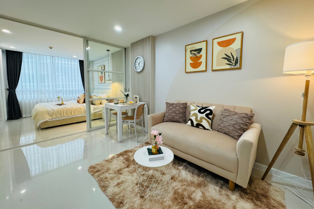 ขายคอนโดพัฒนาการ ศรีนครินทร์ : ขาย Elements Srinakarin ตรงข้ามซีคอนสแควร์ ห้องสวยมากพร้อมอยู่ทันที