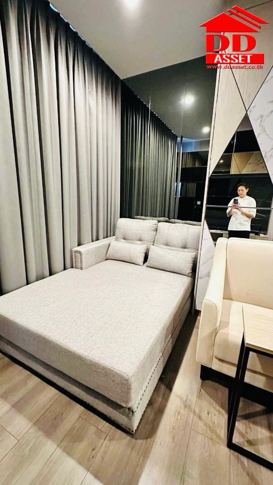 For RentCondoOnnut, Udomsuk : For rent Whizdom Essence Sukhumvit Wisdom Essence Sukhumvit near BTS Punnawithi only 250 meters Code: C8286