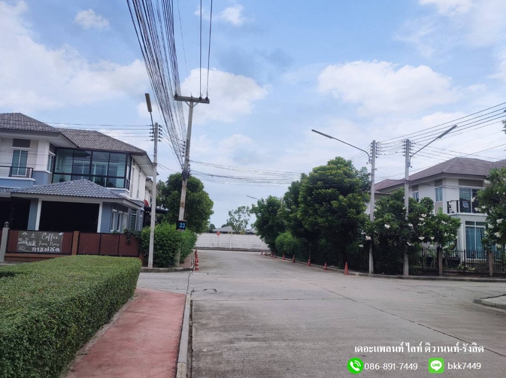 For SaleHousePathum Thani,Rangsit, Thammasat : ✅✅Urgent sale!!! Single house, The Plant Light, Tiwanon-Rangsit, 64.5 sq m., 3 bedrooms, 3 bathrooms