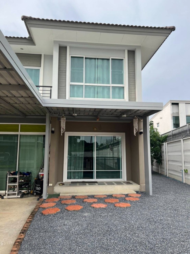 For SaleHousePathum Thani,Rangsit, Thammasat : ✅✅Urgent sale!!! Single house, The Plant Light, Tiwanon-Rangsit, 64.5 sq m., 3 bedrooms, 3 bathrooms