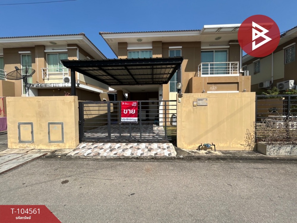 For SaleHouseRatchaburi : Single house for sale, Chiva Village 1, Ratchaburi (Baan Chiva1), ready to move in